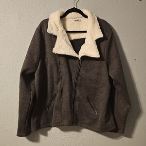 Doublju Cream Sherpa Jacket